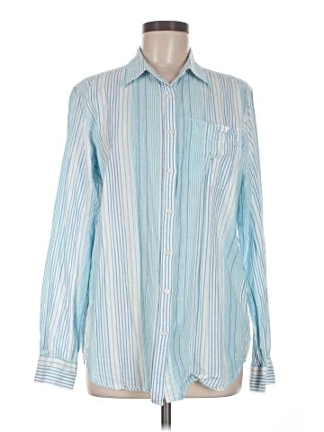 Lands' End Long Sleeve Button-Down Shirt (view 1)