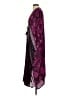 Soft Surroundings 100% Viscose Purple Kimono Size S - photo 5