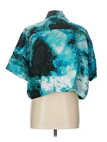 DKNY Short Sleeve Blouse (view 2)