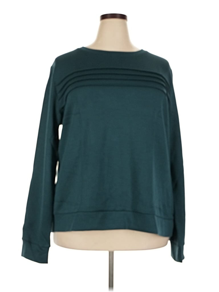 Pre-owned Miholl Sweatshirt In Teal