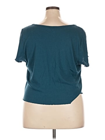 Torrid Short Sleeve Henley (view 2)