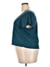 Torrid Teal Short Sleeve Henley Size 4X Plus (4) - photo 5