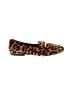 Journee Collection Animal Print Leopard Print Tan Brown Flats Size 9 1/2 - photo 1