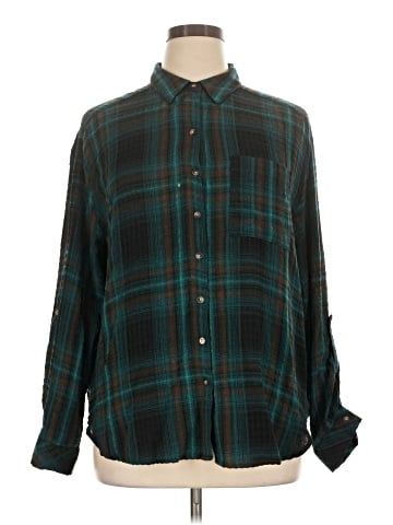 Jane and Delancey Long Sleeve Button-Down Shirt (view 1)
