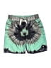 Munster 100% Polyester Tie-dye Green Board Shorts Size 10 - photo 1
