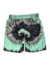 Munster 100% Polyester Tie-dye Green Board Shorts Size 10 - photo 2