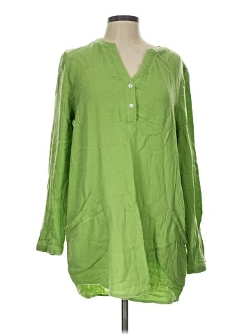 Soft Surroundings Long Sleeve Blouse (view 1)