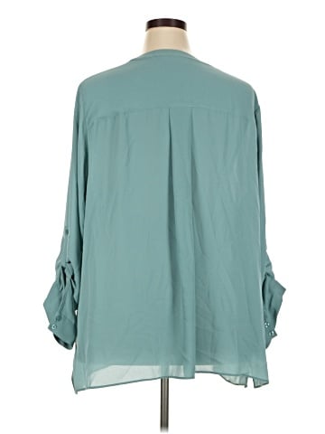 Lane Bryant Long Sleeve Blouse (view 2)