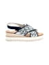 TOMS Blue Sandals Size 8 1/2 - photo 1