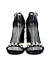 Stuart Weitzman 100% Leather Black Sandals Size 6 1/2 - photo 2