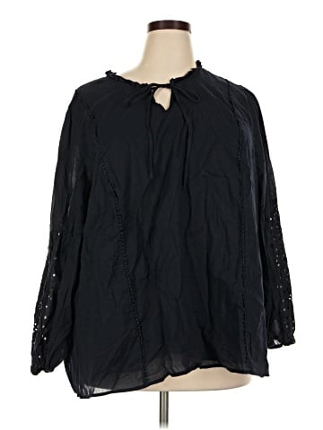 Lane Bryant 3/4 Sleeve Blouse (view 1)