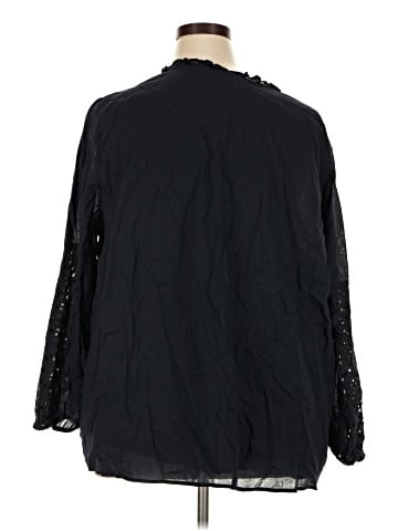 Lane Bryant 3/4 Sleeve Blouse (view 2)