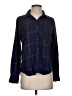 Rails Plaid Blue Long Sleeve Button-Down Shirt Size S - photo 1