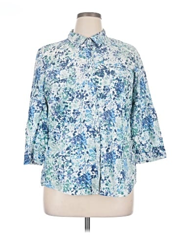 St. John's Bay 3/4 Sleeve Blouse (view 1)