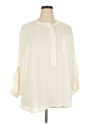 Lane Bryant 3/4 Sleeve Blouse (view 1)