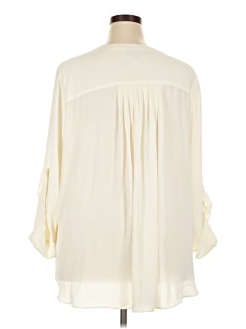 Lane Bryant 3/4 Sleeve Blouse (view 2)