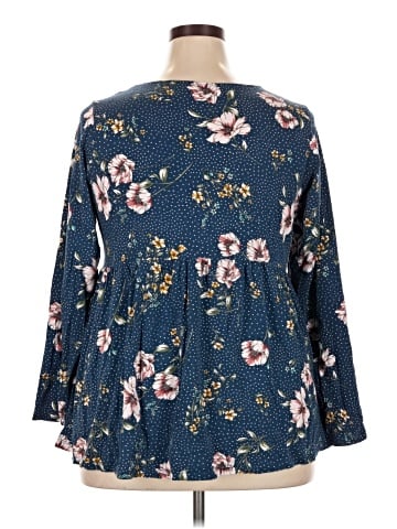 Torrid 3/4 Sleeve Blouse (view 2)