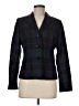 Bernard Zins Plaid Black Blazer Size 6 - photo 1