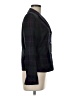 Bernard Zins Plaid Black Blazer Size 6 - photo 4