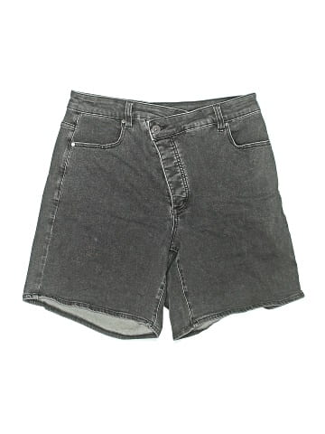 Universal Standard Denim Shorts (view 1)
