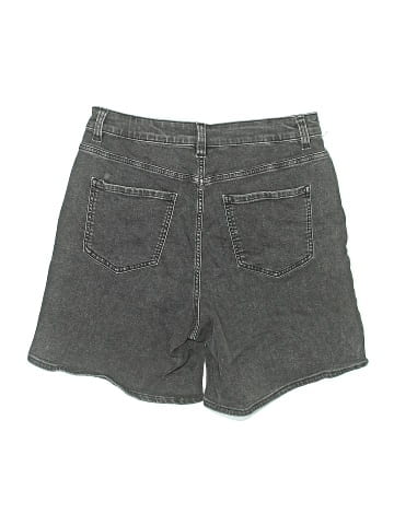 Universal Standard Denim Shorts (view 2)