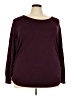 Lane Bryant Burgundy Pullover Sweater Size 26 - 28 Plus - photo 1