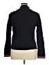 Saint + Sofia 100% Cotton Black Track Jacket Size 14 - photo 2