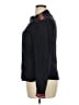 Saint + Sofia 100% Cotton Black Track Jacket Size 14 - photo 5