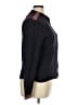 Saint + Sofia 100% Cotton Black Track Jacket Size 14 - photo 4