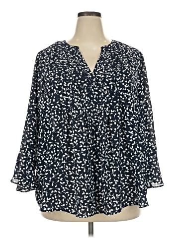 Style&Co 3/4 Sleeve Blouse (view 1)