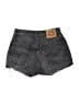 Levi's Gray Denim Shorts Size 24 waist - photo 2