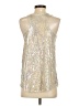 Cherish Silver Sleeveless Top Size S - photo 2