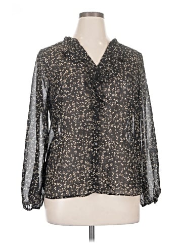 Pleione Long Sleeve Blouse (view 1)