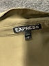 Express 100% Polyester Brown Short Sleeve Blouse Size L - photo 8