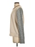Fate Color Block Tan Pullover Sweater Size S - photo 5