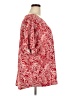 Croft & Barrow Paisley Red Short Sleeve Top Size 2X - photo 4