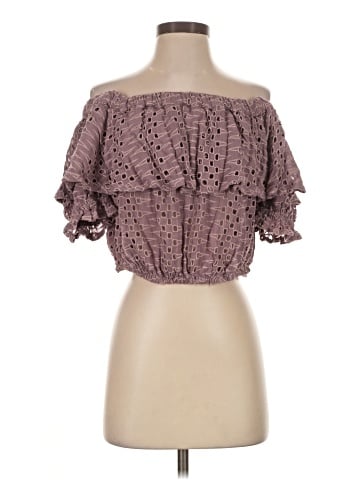 Free People Short Sleeve Blouse (view 1)
