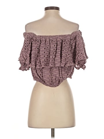 Free People Short Sleeve Blouse (view 2)