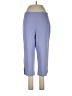 JM Collection Solid Blue Active Pants Size L (petite) - photo 1