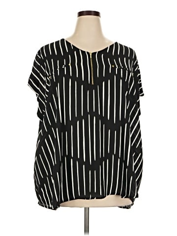 Apt. 9 Short Sleeve Blouse (view 1)