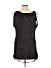 Capote 100% Polyester Black Sleeveless Blouse Size L - photo 2