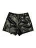 showpo 100% Polyester Metallic Black Skort Size 6 - photo 2