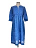 Assorted Brands Blue Casual Dress Size S (tall) - photo 1