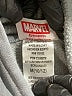 Marvel 100% Polyester Silver Pullover Hoodie Size 10 - 12 - photo 3