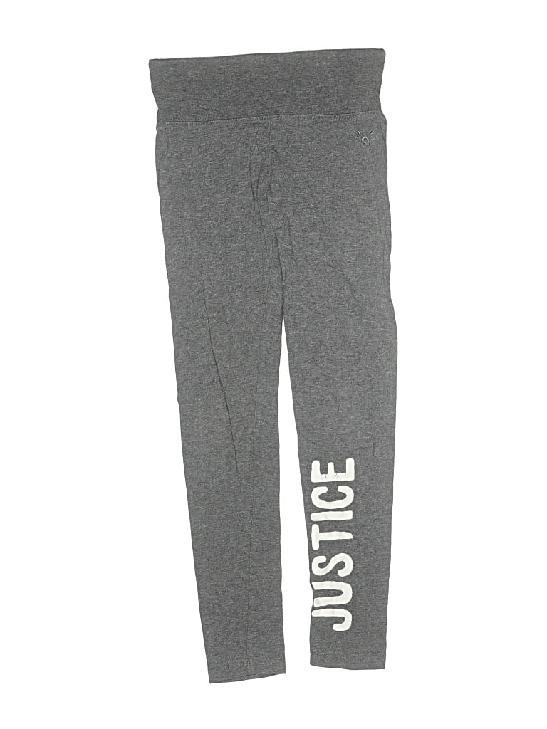 Pre-owned Justice Kids' Sweatpants In Gray