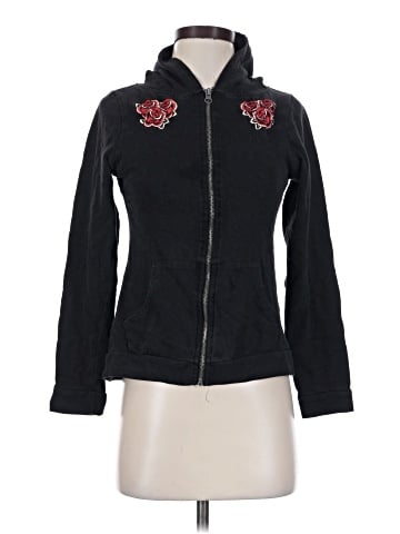 Sourpuss Zip Up Hoodie (view 1)