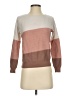 Evolution by Cyrus Color Block Tan Pullover Sweater Size XS - photo 1