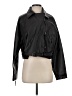 Max Studio 100% Polyurethane Solid Black Jacket Size S - photo 1