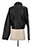 Max Studio 100% Polyurethane Solid Black Jacket Size S - photo 2