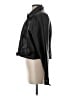 Max Studio 100% Polyurethane Solid Black Jacket Size S - photo 5